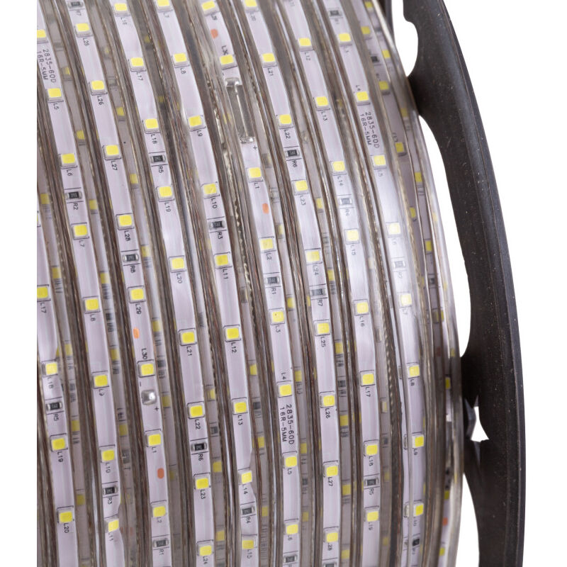 

Tira de 60 LEDs/M 480W 24.000Lm SMD3528 220VAC IP65 x100M 30.000H [GR2203528/60/100M] | Azul (GR2203528-60-100M)