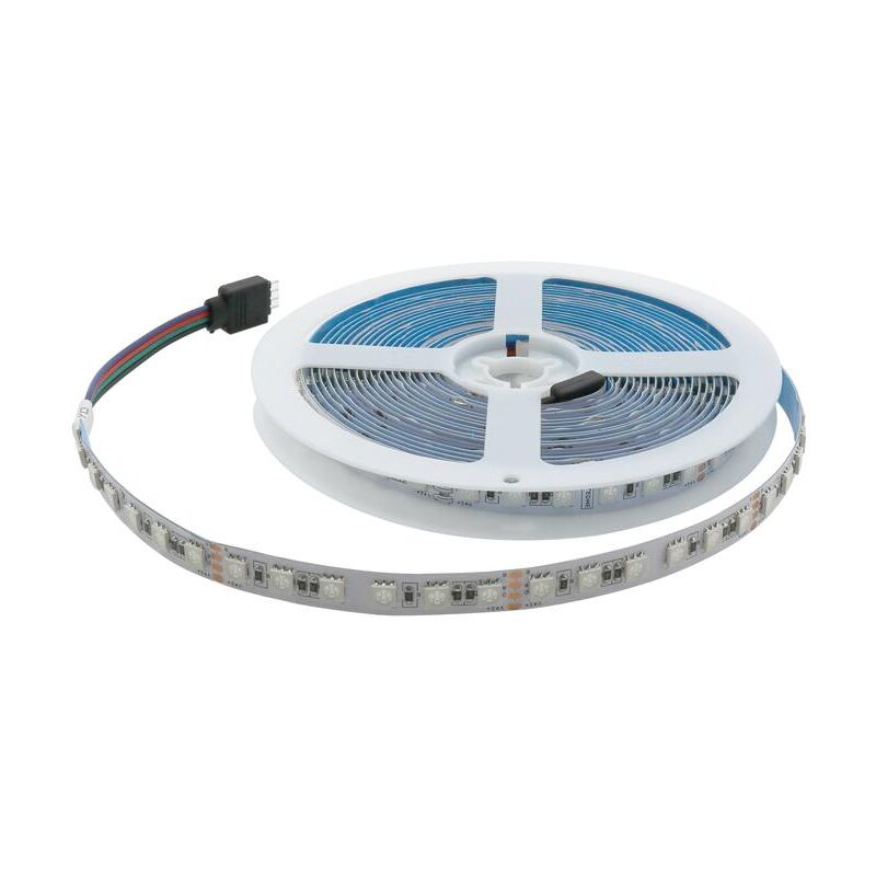 

Tira LED 60W 24V DC SMD5050 96 LED/m 12W/m IP20 RGB (5 Metros) RGB | IluminaShop