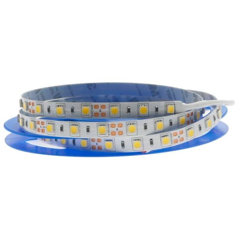 

Tira Led Adhesiva 5 metros SMD5050 IP20 72W | Blanco Frio 6000K
