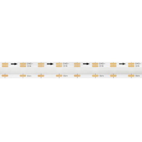 Tira Led Digital Rgb 5v 14w/m 180 Cob Ip20 5m M1615-7151