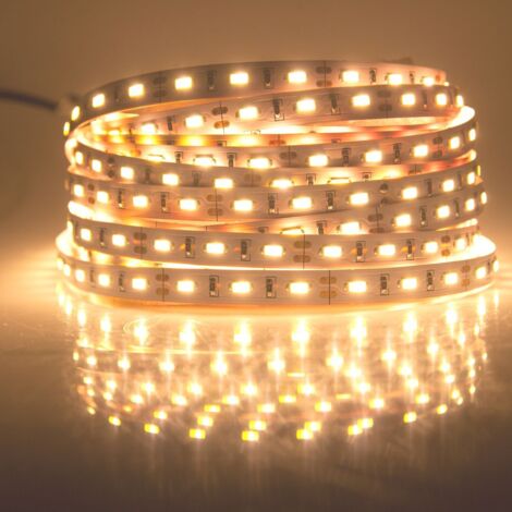 Tira Led Flexible 15W/MT 3000K 230V 120LED/MT IP68, 12mm ancho, corte 10cm, venta por metro