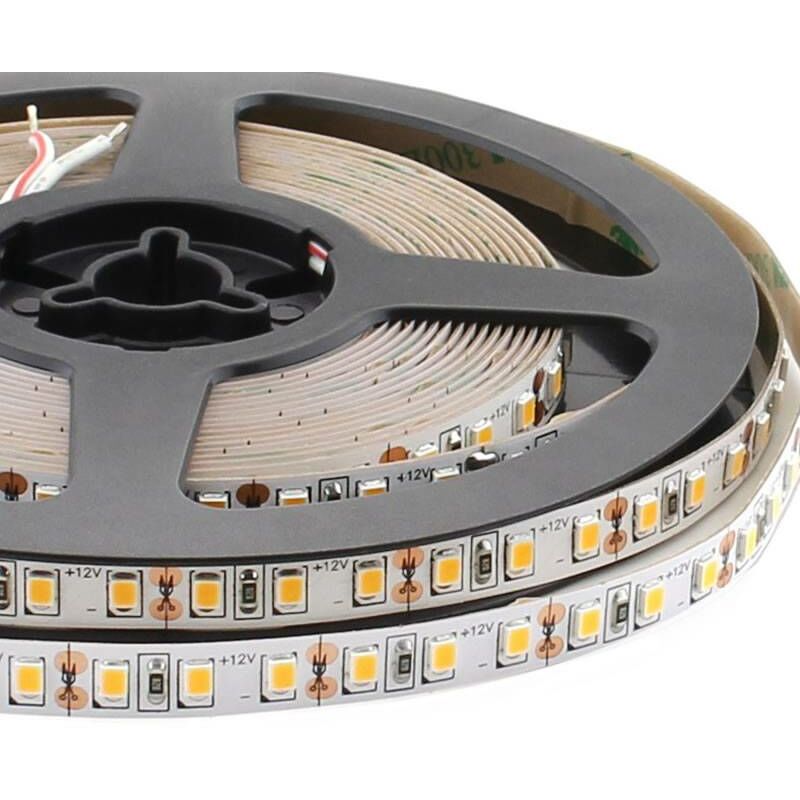 

Tira LED Monocolor SMD2835, ChipLed Samsung, DC24V, 5m (120Led/m) - IP20, Rojo - Rojo