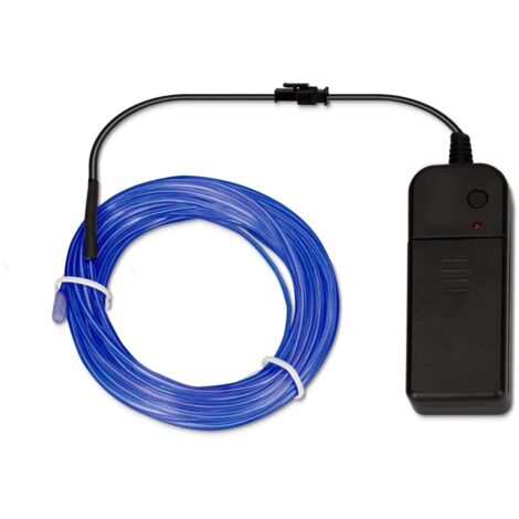 TIRA LED NEON AZUL A PILAS