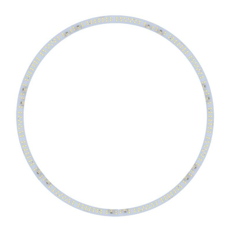 

Tira LED rígida CC SMD2835, 50W, para lámpara circular Ø60cm - IP20, Blanco frío - Blanco frío