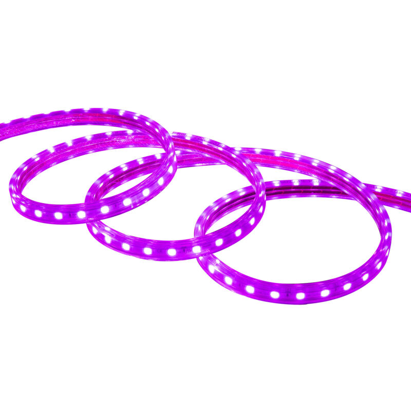 

Tira LED Smart WiFi 220V AC 60 LED/m Violeta IP65 a Medida Corte cada 100 cm 1m - 1m