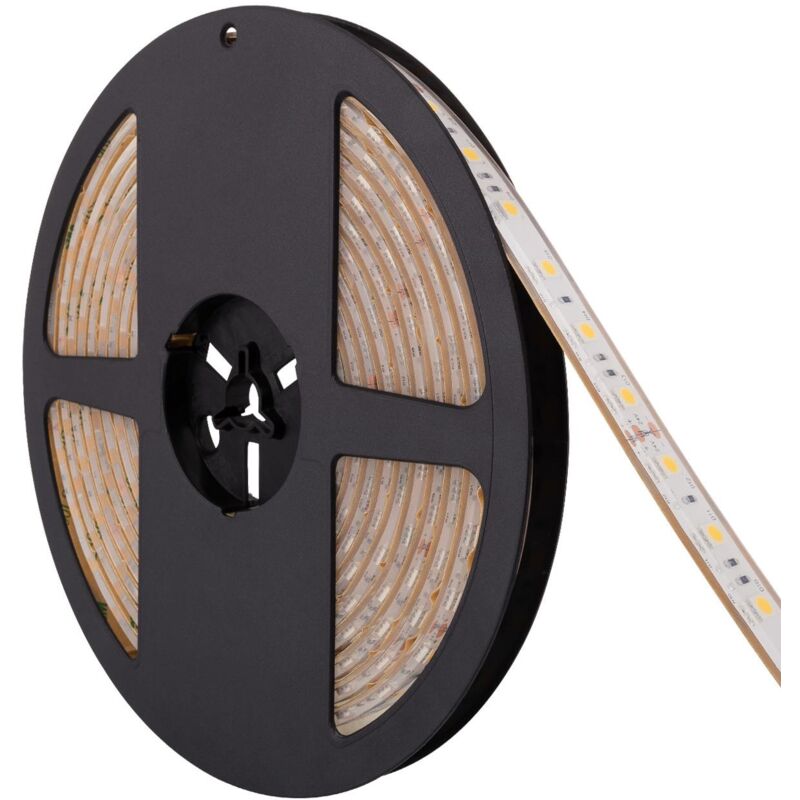 

Tira LED 24V DC 60LED/m 5m Sumergible IP68 Blanco Neutro 4000K - 4500K - Blanco Neutro 4000K - 4500K