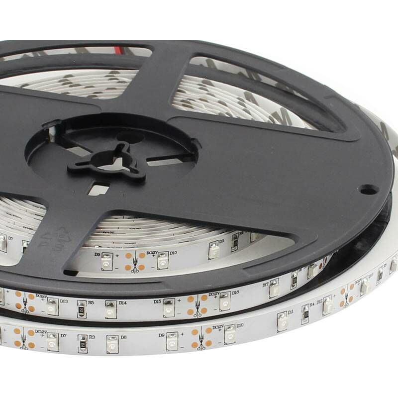 

Tira LED UV, Ultravioleta SMD3528, DC12V, 5m (60 Led/m) - IP20, Luz ultravioleta - Luz ultravioleta