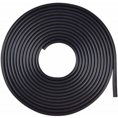Tira protectora de goma para puerta de coche, 5 m. Protector de borde de puerta de coche, moldura de puerta, tira protectora de goma antiarañazos.