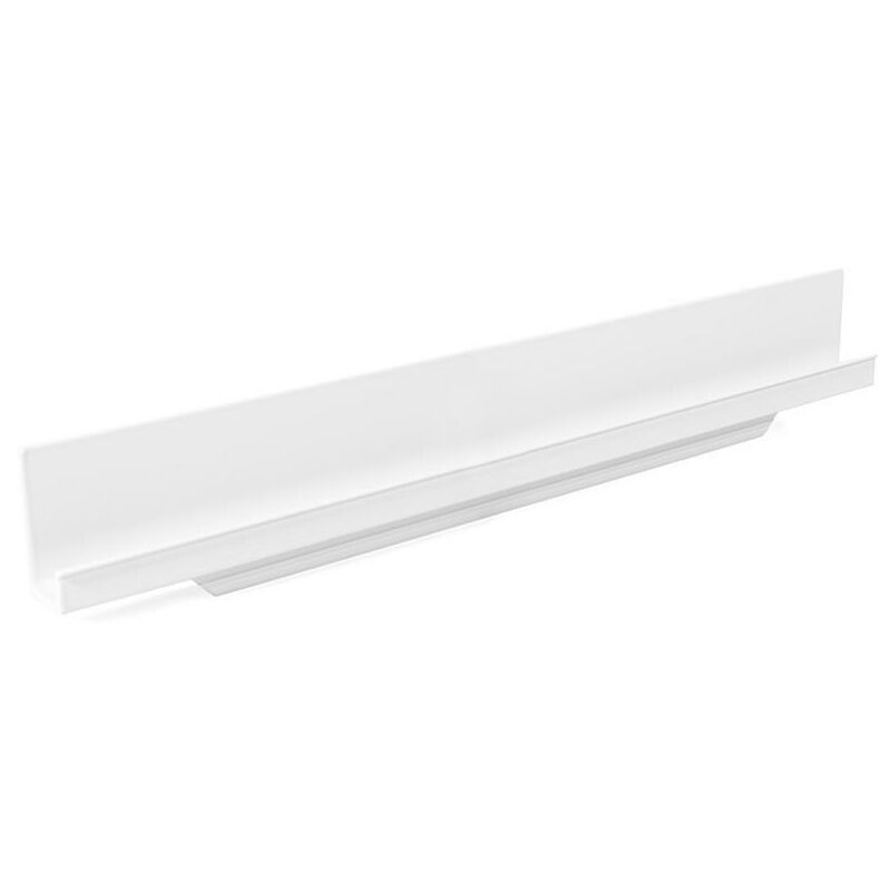 Viefe - tirador aluminio para embutir modelo jey l147-l3000mm acabado blanco mate largo long. 3000mm