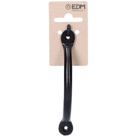 TIRADOR 125mm H° NEGRO EDM