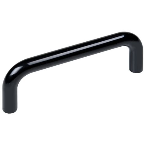 TIRADOR ABS 96MM NEGRO BRILLO - EHLIS