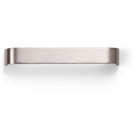 tirador aluminio sense mini acabado efecto inox dist. agujero dist. 96mm.