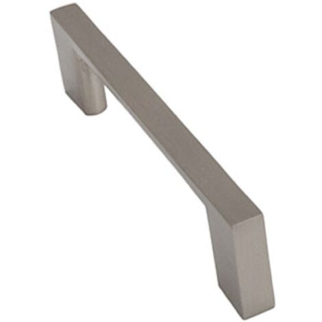 Tirador aluminio TCA níquel satinado 96mm muebles y armarios