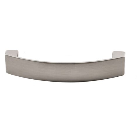 Tirador aluminio TSA níquel satinado 96mm muebles armarios