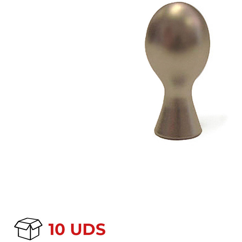 

Pomo Mueble | Estilo Contemporáneo | Fabricado en Zamak | Acabado en Níquel Bisú | Medidas 134*92*80 mm | Sistema de Fijación Atornillado | Incluye