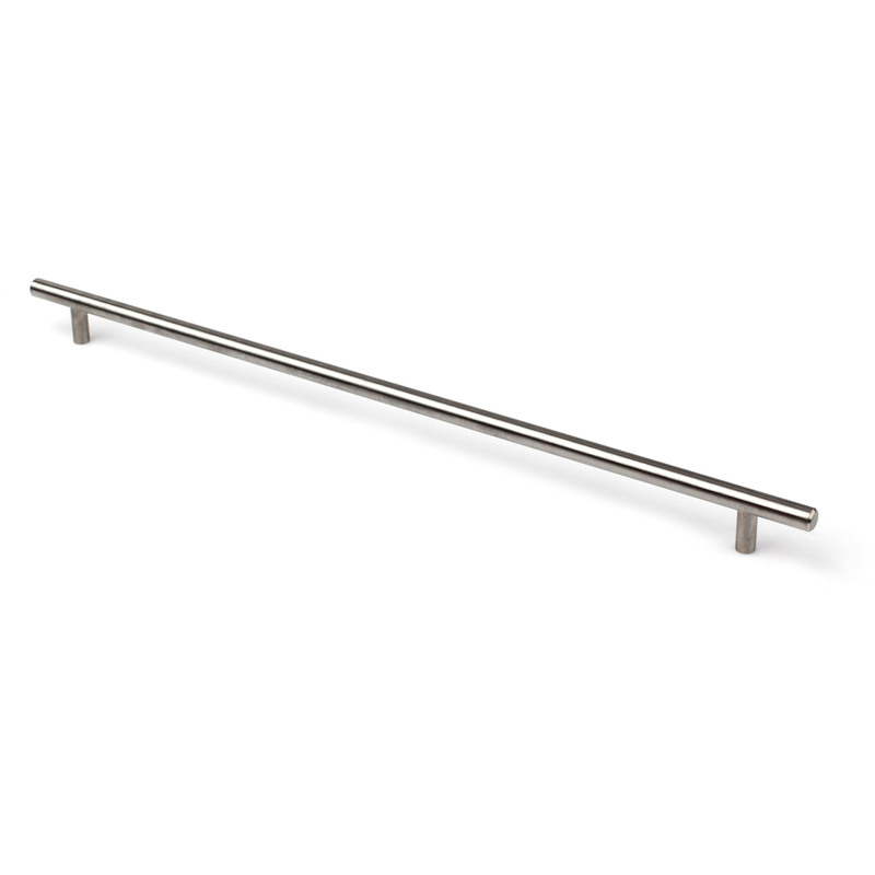 

Tirador Asa Mueble | Estilo Contemporáneo | Fabricado en Acero Inox | Acabado en Níquel Satinado | Distancia Entrepuntos: 430 mm | Medidas 500*13*33