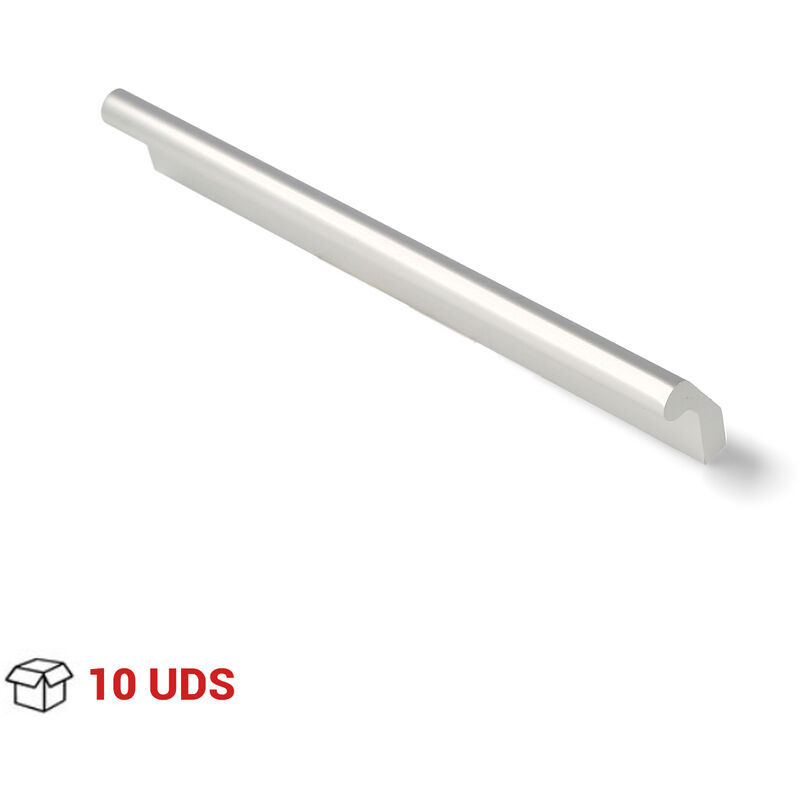 

Tirador Asa Mueble | Estilo Contemporáneo | Fabricado en Aluminio | Acabado en Anodizado mate | Distancia Entrepuntos: 128 mm | Medidas 280*134*57 mm