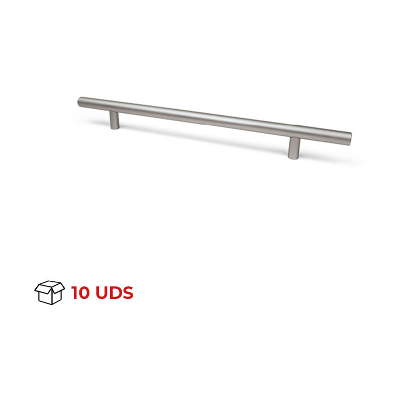 

Tirador Asa Mueble | Estilo Contemporáneo | Fabricado en Aluminio | Acabado en Anodizado Mate | Distancia Entrepuntos: 192 mm | Medidas 420*120*52 mm