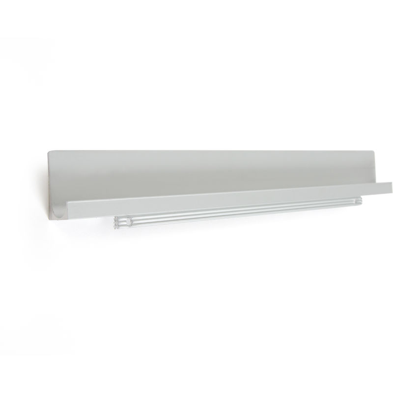 

25 Asa de estilo moderno, fabricada en aluminio, con acabado anodizado mate y 447 mm de distancia entre puntos.