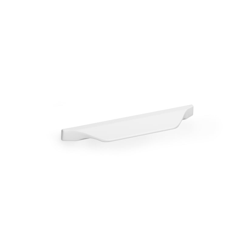 

Asa de estilo contemporáneo decorativo, fabricada en aluminio, con acabado blanco y 64 mm de distancia entre puntos.