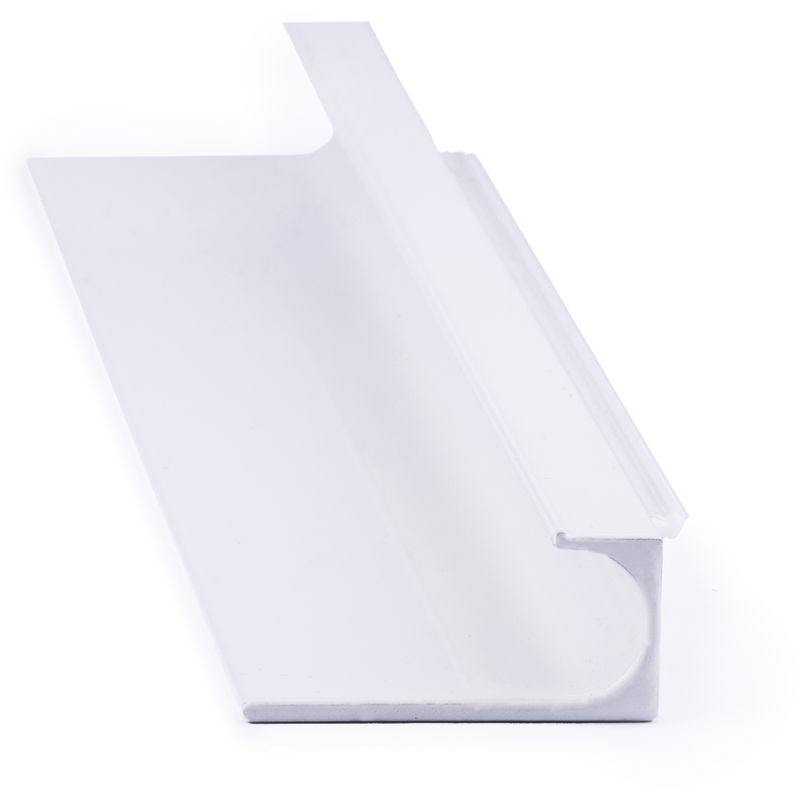 

Tirador Asa Mueble | Estilo Contemporáneo | Fabricado en Aluminio | Acabado en Blanco | Distancia Entrepuntos: 597 mm | Medidas 597*16*42 mm |