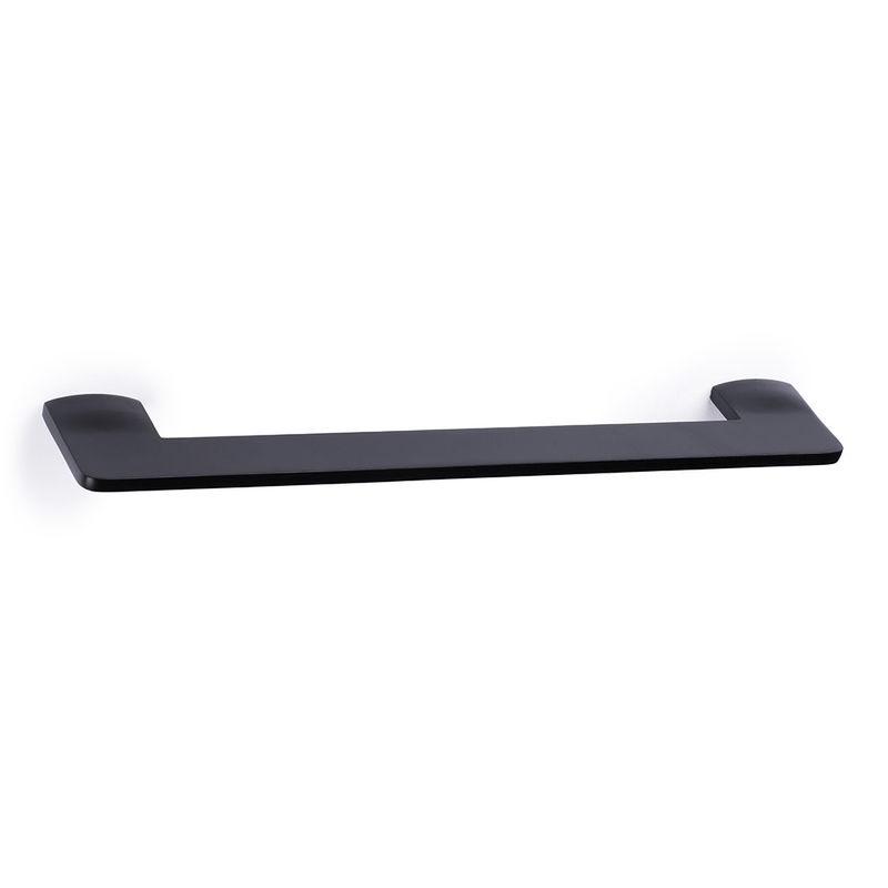 

Asa de zamak con acabado negro mate, dimensiones:255x40x10mm y entrepuntos:224mm -