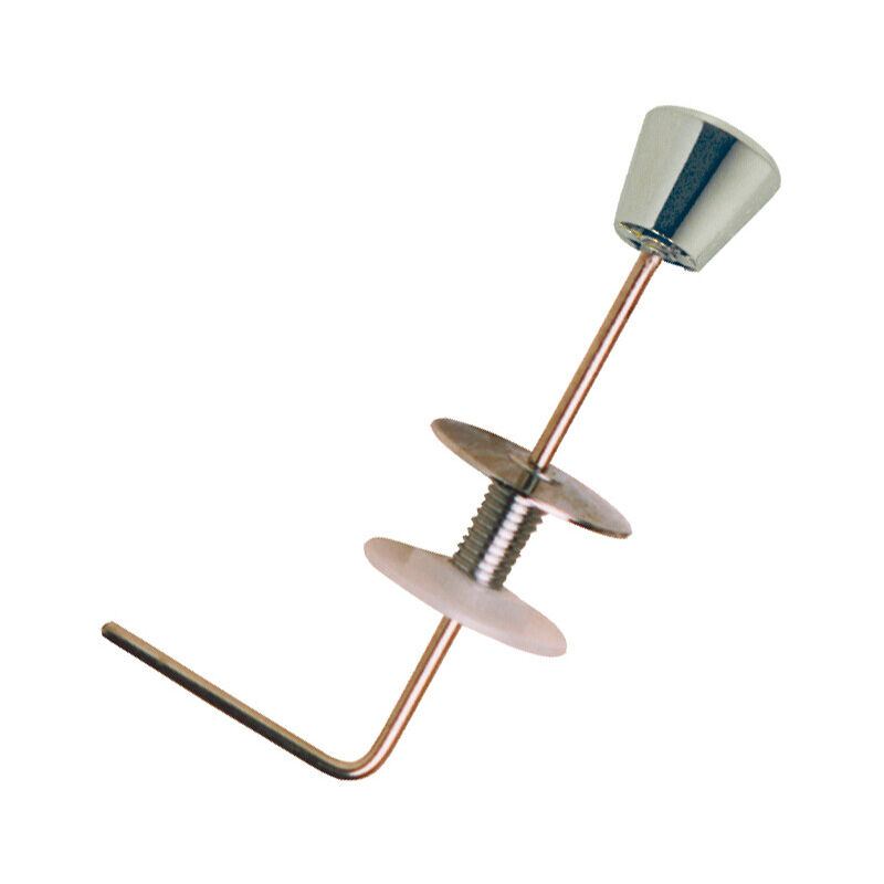 

Tirador bajo pomo metal curvo cromo (Mirtak BO-61001)