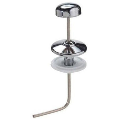 TIRADOR CISTERNA BAJA ABS CROMO CURVO BOTON