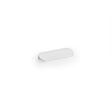 Asa de aluminio con acabado blanco, dimensiones:56x8x20mm y entrepuntos:32mm - varias opciones disponibles