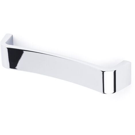 Tirador de Asa para Mueble  Estilo Contemporáneo  Fabricado en Aluminio  Acabado en Cromo Brillo  Distancia Entrepuntos: 160 mm  Medidas 1703032 mm  Fijación Atornillado  Incluye Tornillos M4  1 Unida