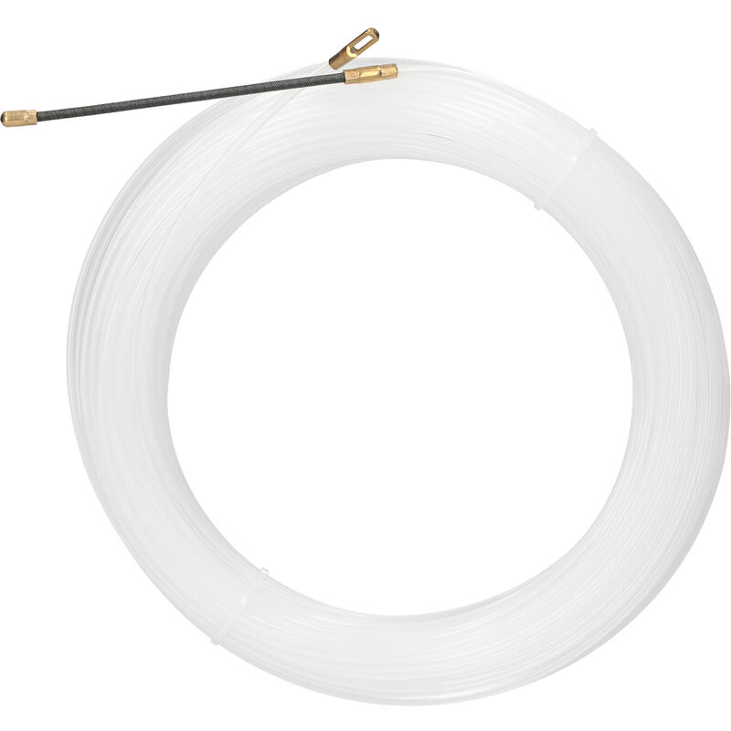 

Tirador de cables con cinta de pescado de 30 m Herramienta para tirar de cables a traves de la pared Enhebrador de cables de plastico ABS Tirador de