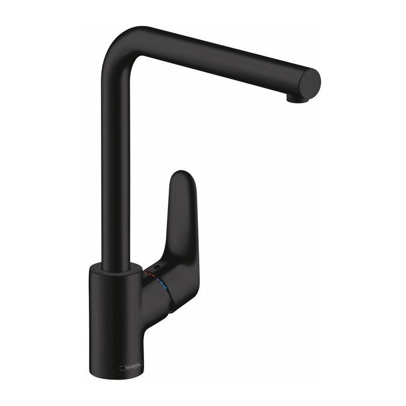 

tirador de cocina 280, 1 jet negro mate