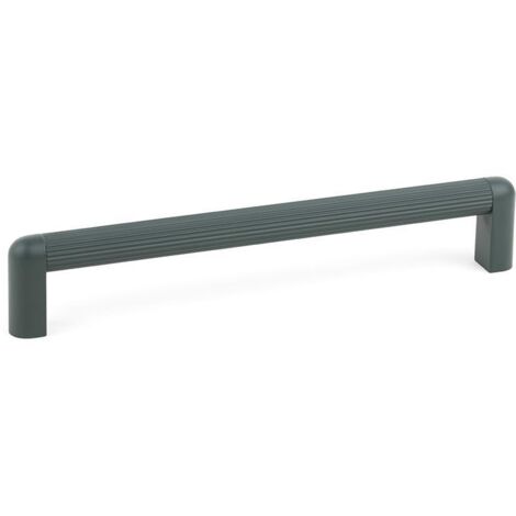 tirador de mueble asa barra riss mini. aluminio. sin tornillería visible - viefe acabado blanco mate dist. agujero dist. acabado verde dist. agujero dist. 192mm.