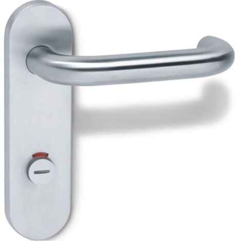 Tirador de puerta 111XAH / 230.21XAHNR acero inoxidable FBM corto HEWI
