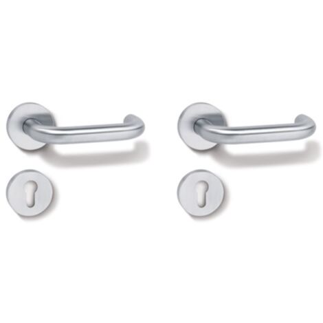 Tirador de puerta 111XAH11.130 VA XA TS 68.1-78.0mm PZ rd.DIN Izquierda / Derecha HEWI