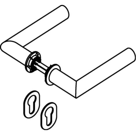 Tirador de puerta 162PBM01.230 90m PZ-PZ HEWI