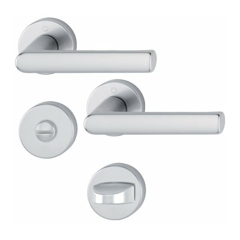 

Tirador de puerta Hamburg 1700 / 42KB / 42KBS Alu.F1 SK / OL DIN Izquierda / Derecha HOPPE