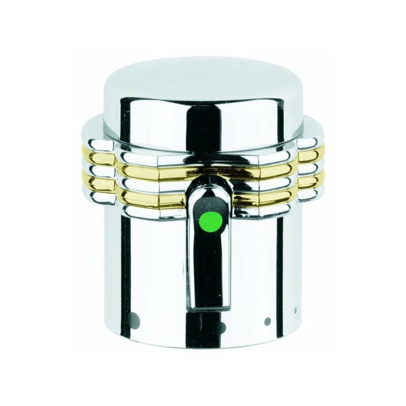 

Tirador de tope con botón económico aranja / dorado - Grohe
