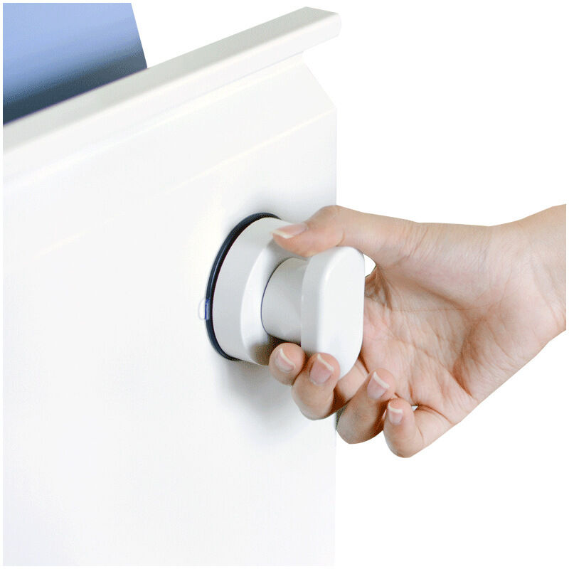 Tirador de ventosa portátil con ventosa fuerte para baño, armario, cajón, vidrio, manija de movilidad