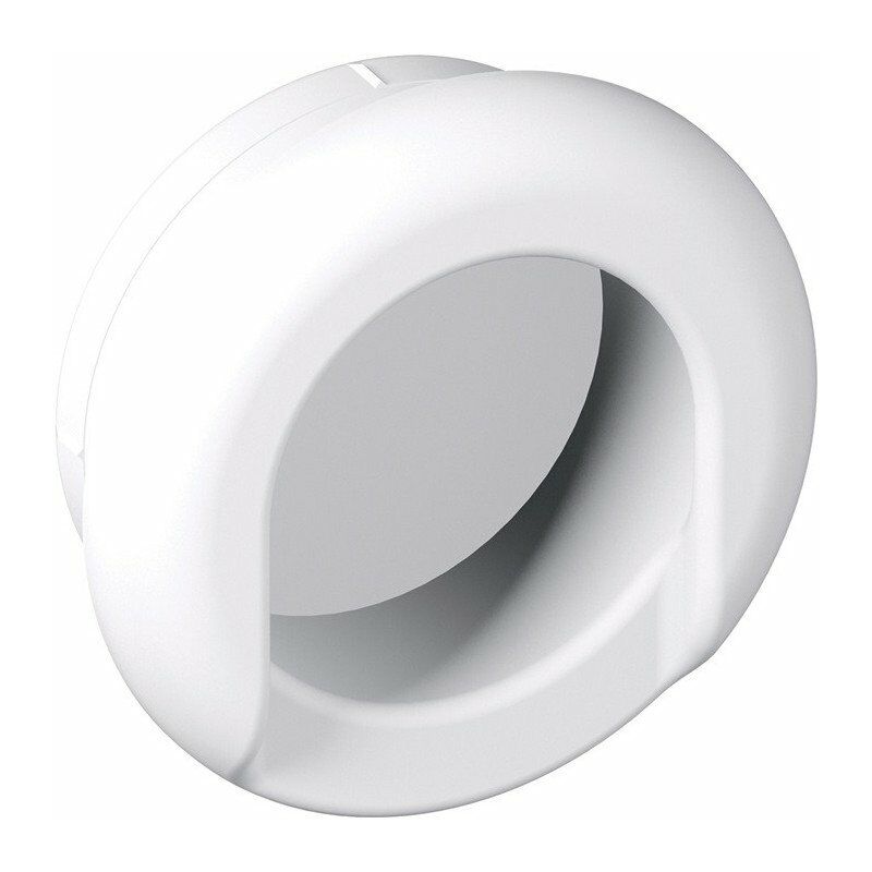 

Tirador empotrado 535MLB PA ma 98 blanco L.42mm B.42mm - Hewi