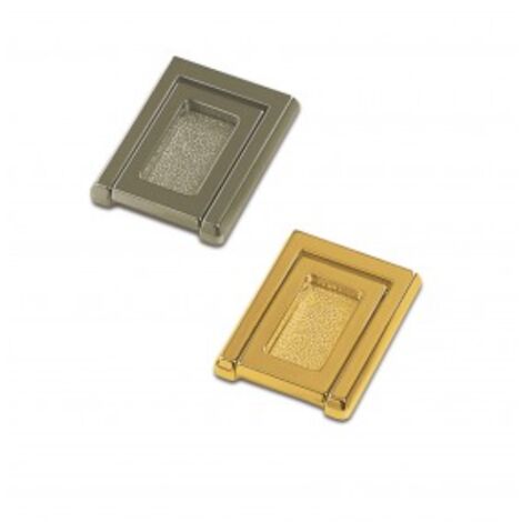 Tirador Frame 3272 - Niquel mate. 38x26x50mm. 21x5mm.