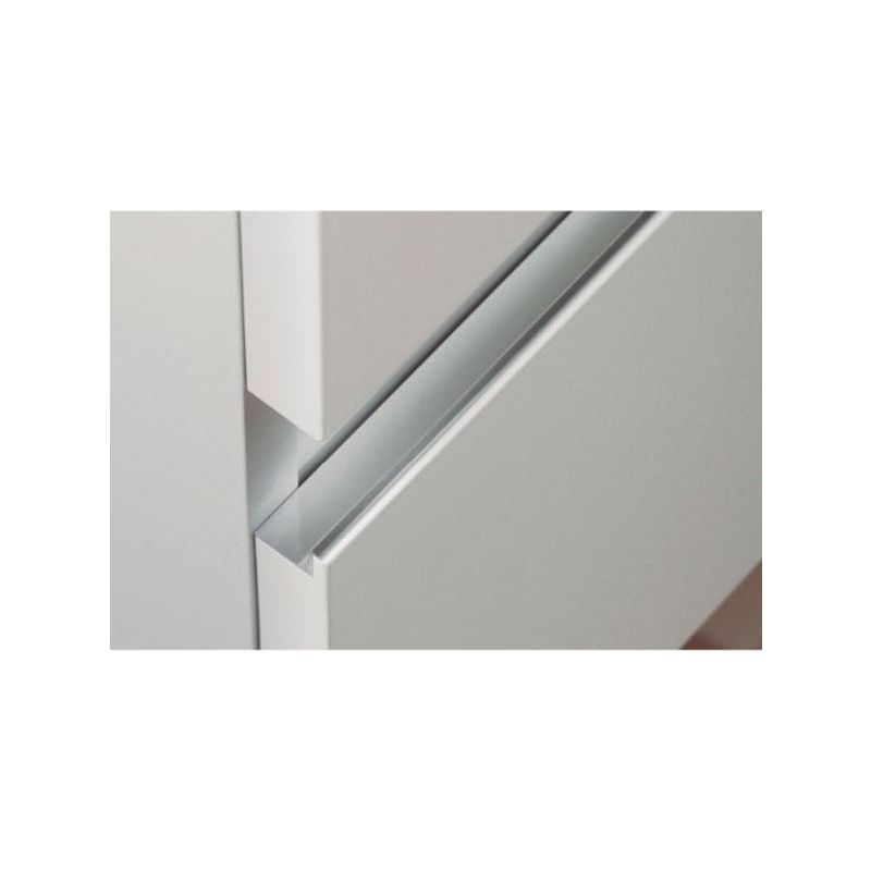 

Tirador Grada 0343 (para encastrar) - Inox look 497 mm