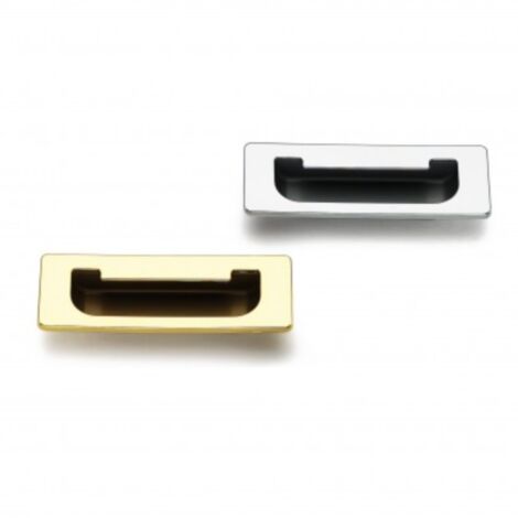 Tirador Grin 3900 - Oro brillo/Pintado dorado. 110x96x40mm. 104x30mm. 12mm