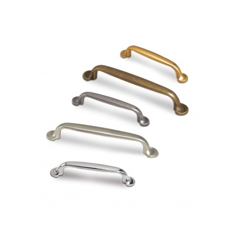 Tirador Sui 7031 - Cromo mate. 160x14x28mm. Entrepuntos 128mm.