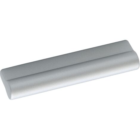 Tirador Key 7291 - Aluminio. 48x12x20mm. Entrepuntos 32mm.