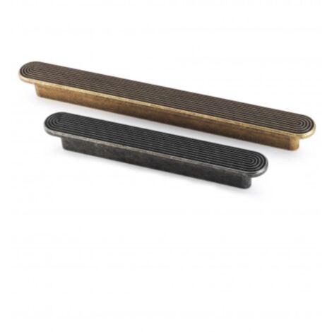 Tirador Laps 6131 - Dorado brillo. 159x22x21mm. Entrepuntos 128mm.