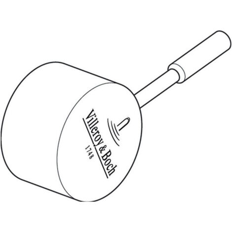 Tirador para grifo 966880LC colecciones profesional acero inoxidable macizo VILLEROY & BOCH