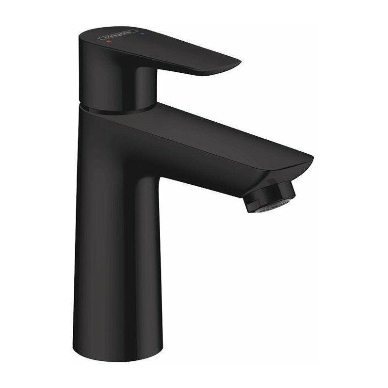 

Hansgrohe - tirador para lavabo 110 sin tirador ni desagüe negro mate