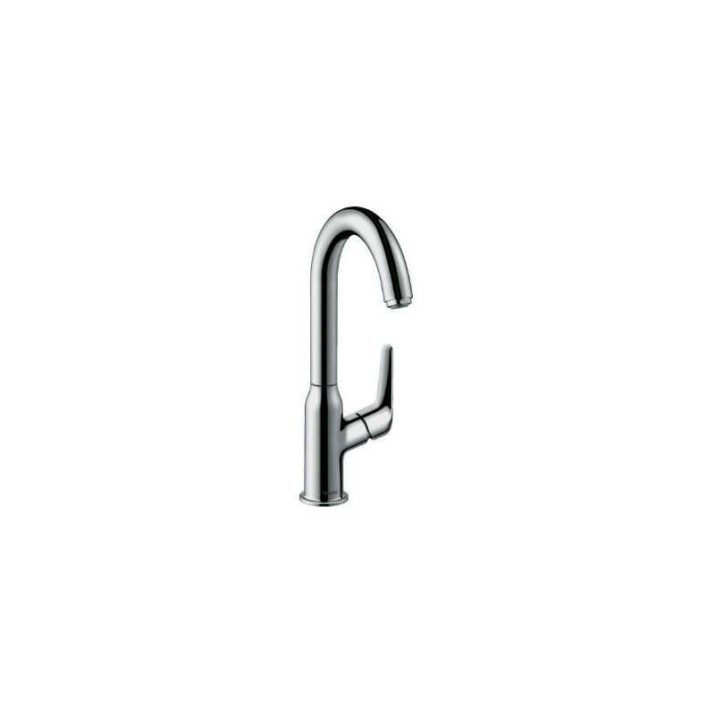 

Grifo de lavabo monomando 240 caño giratorio sin vaciador cromo Hansgrohe Novus