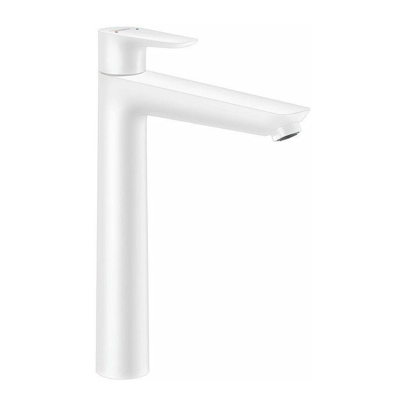 

Hansgrohe - tirador para lavabo 240 con tirador extraíble y vaciador blanco mate